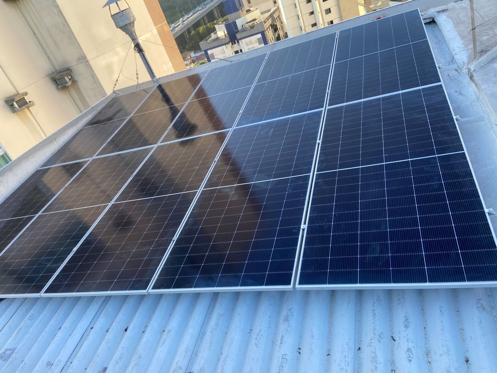 Instalação de energia solar