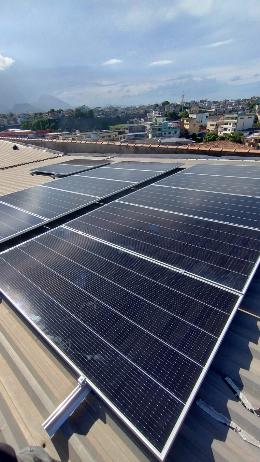 Instalação de energia solar