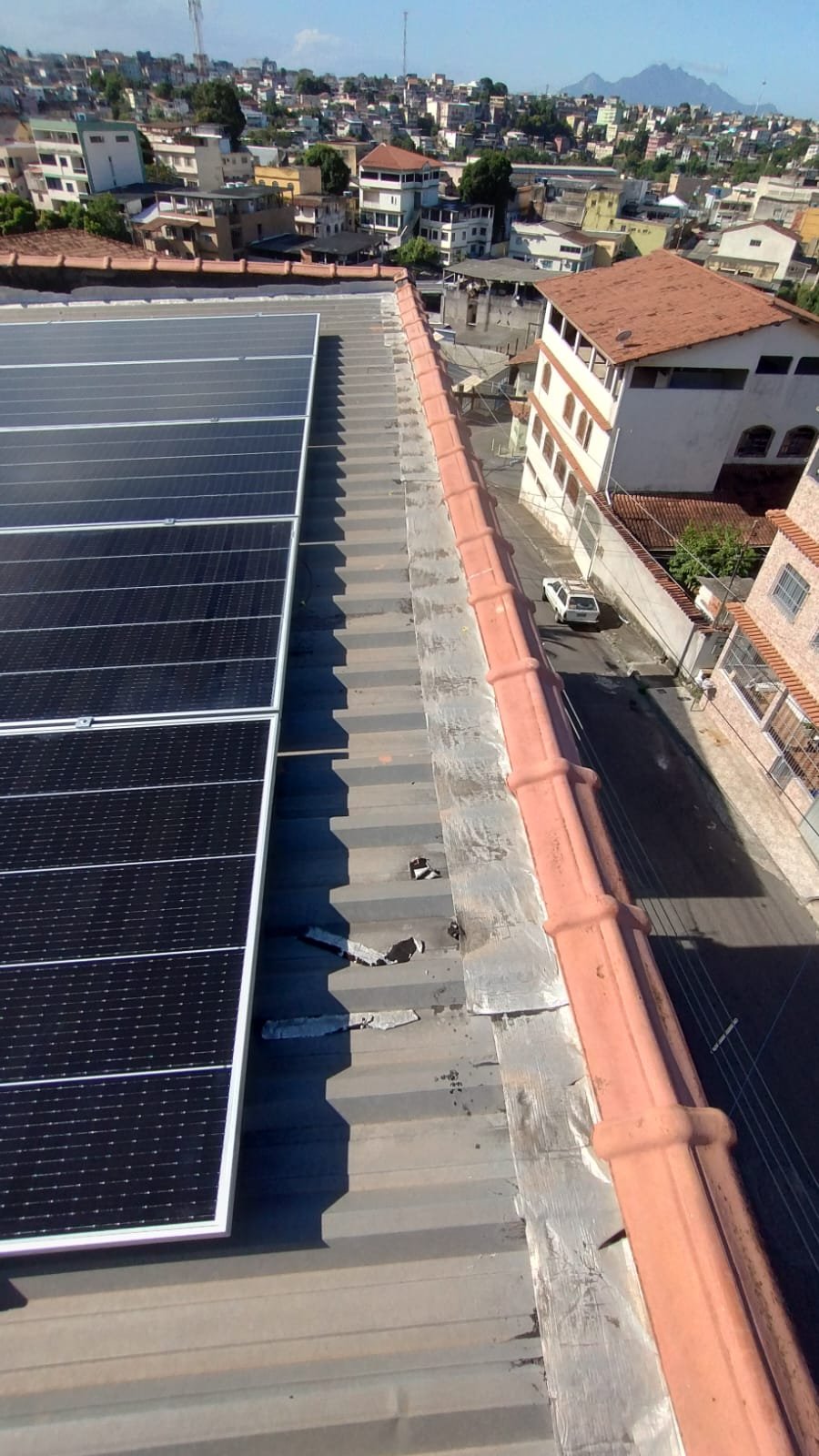 Instalação de energia solar
