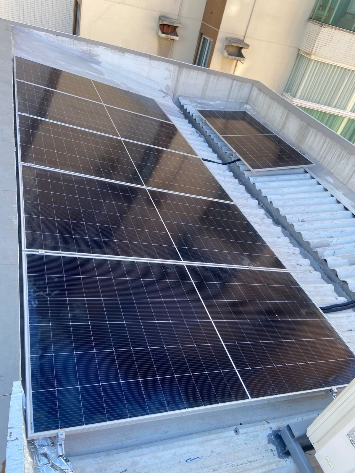 Instalação de energia solar