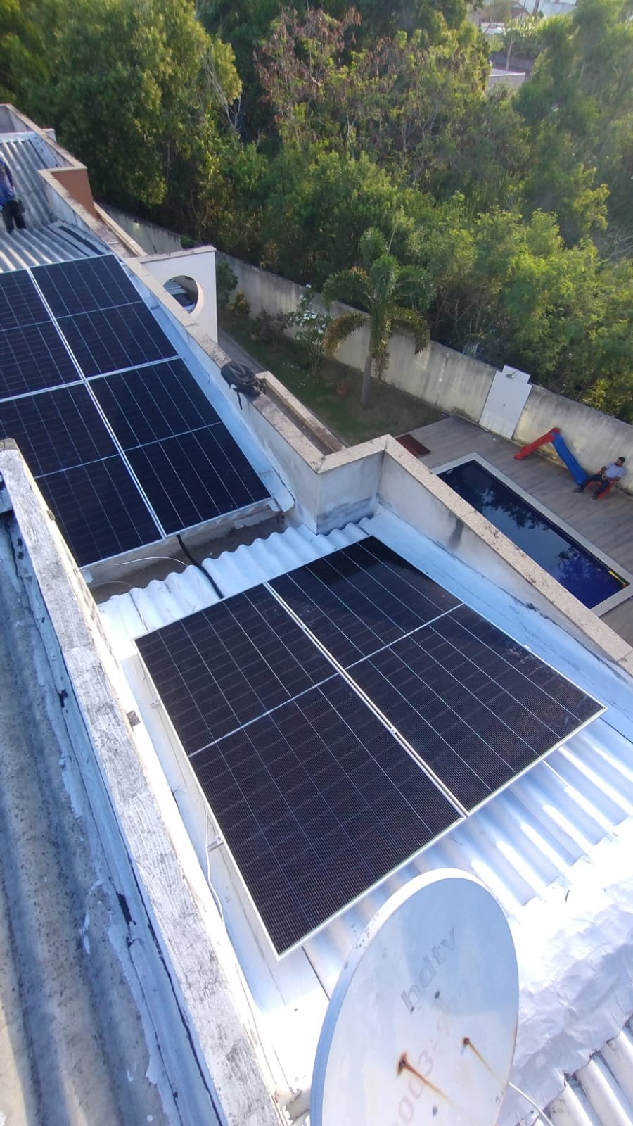 Instalação de energia solar
