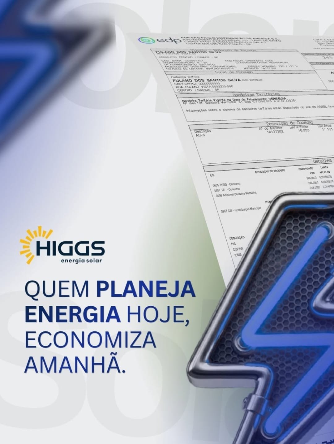 Instalação de energia solar