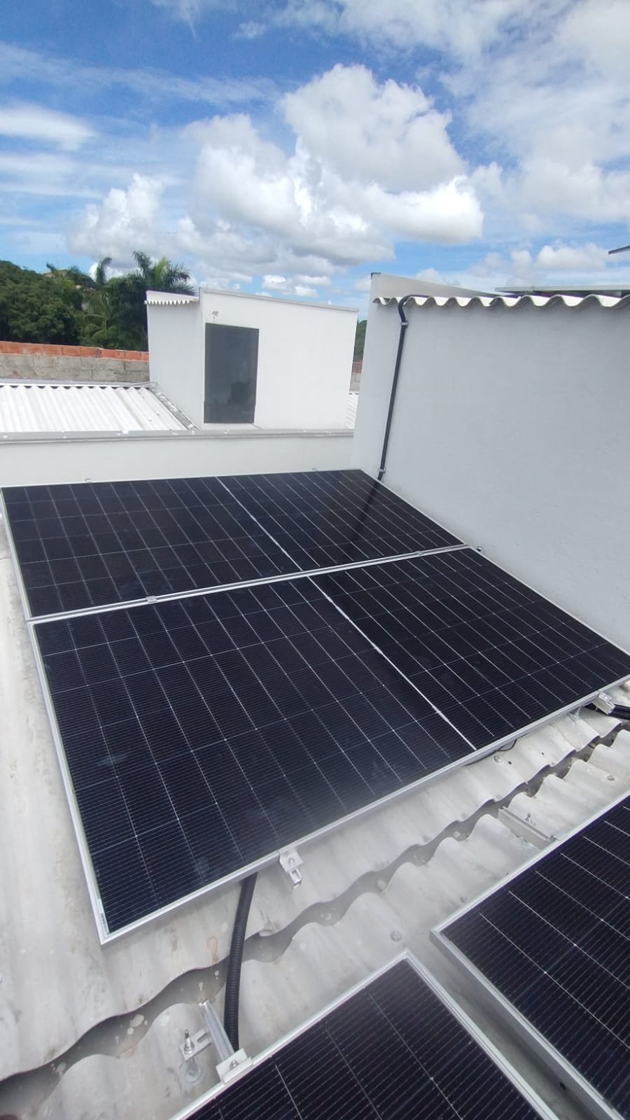 Instalação de energia solar