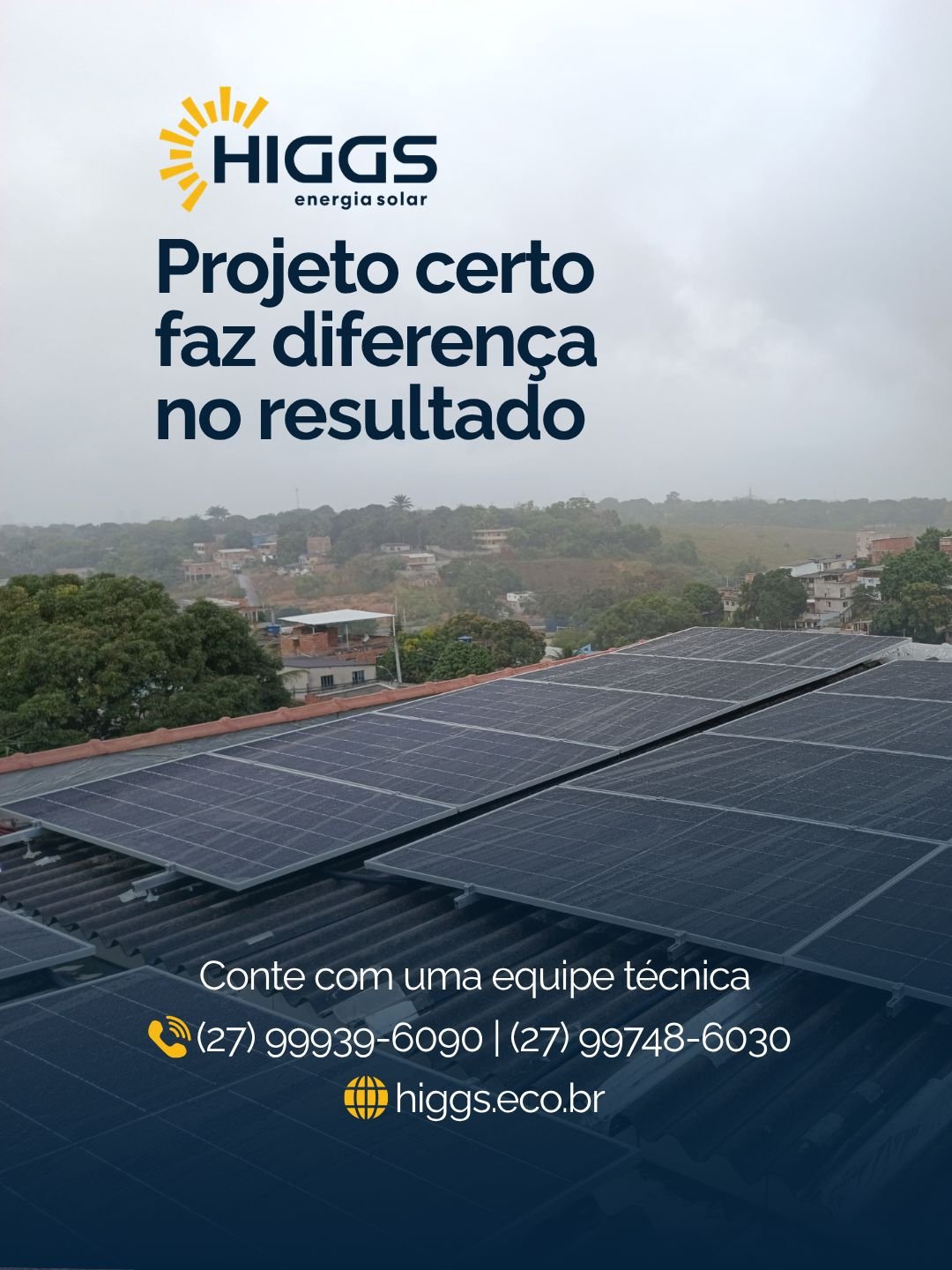 Instalação de energia solar