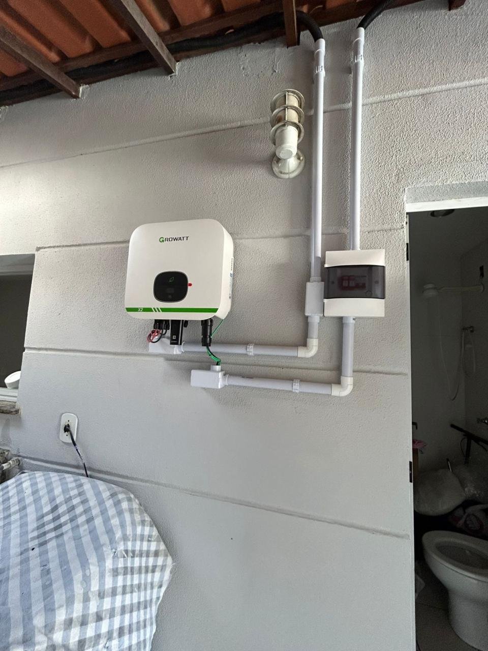 Instalação de energia solar