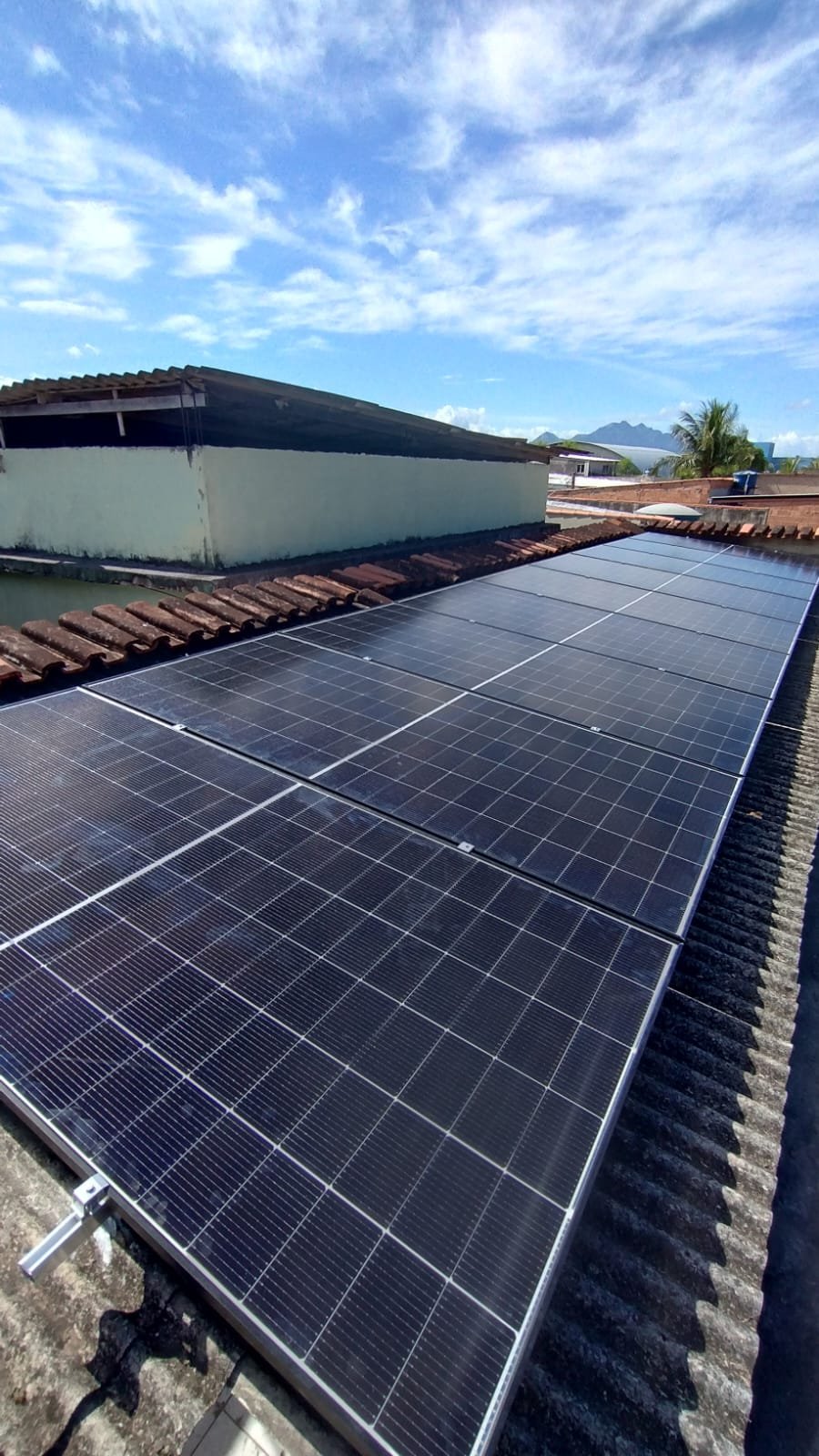 Instalação de energia solar