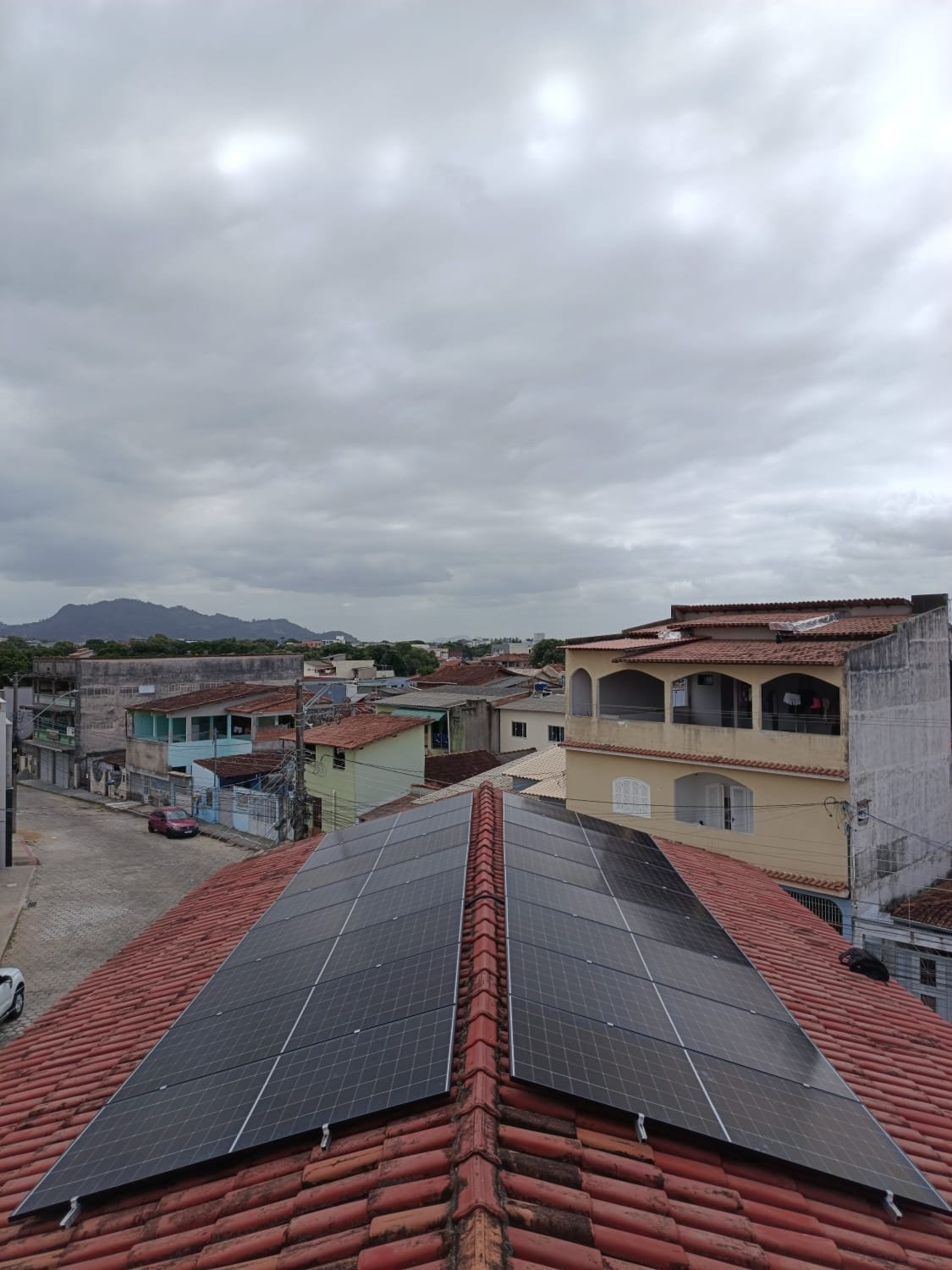Instalação de energia solar